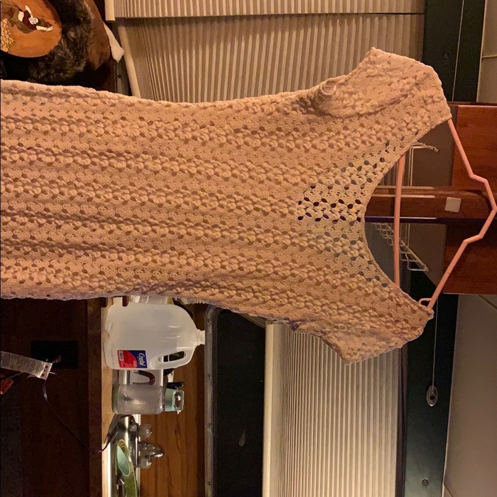 Free people crochet dress